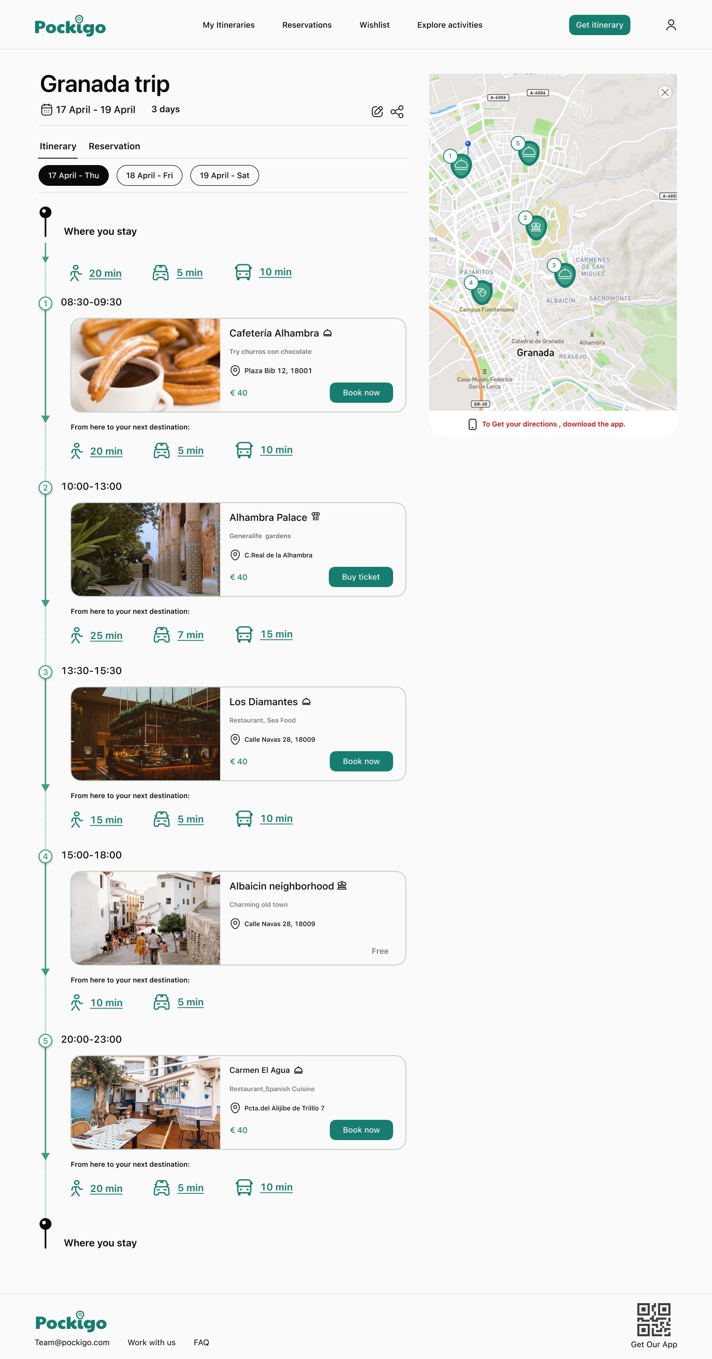 Itinerary V1